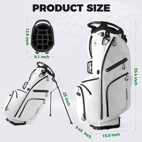Findway rain cover pocket view highlights weather-ready protection on course