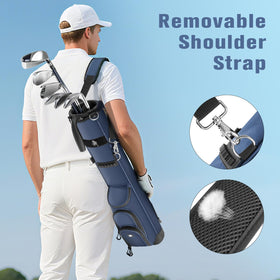 Findway golf stand bag stand deployment offers quick stable setup.