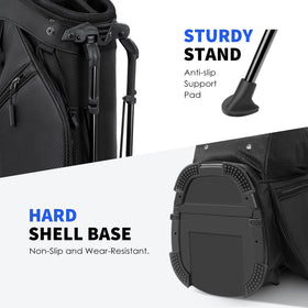 Findway retractable-legs with Velcro secured on various terrains.