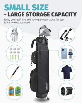Findway three way divider keeps clubs organized during play