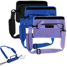 Finger Ten adjustable strap helps comfortable carrying during long driving range sessions.