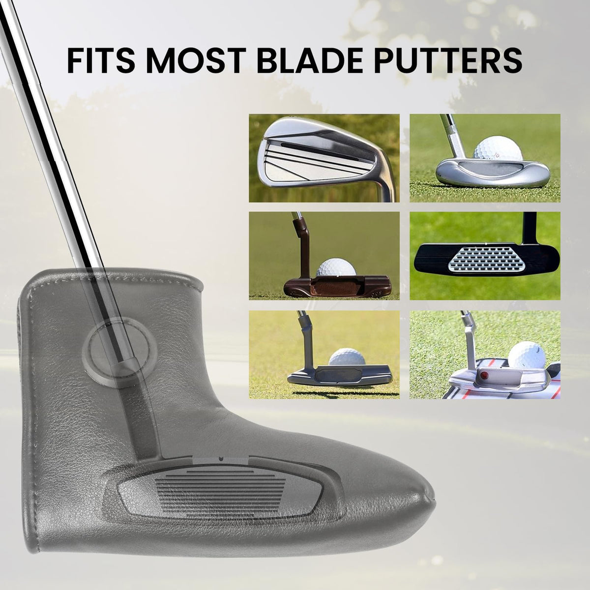 Finger Ten ball marker snaps onto the magnet for quick green etiquette.