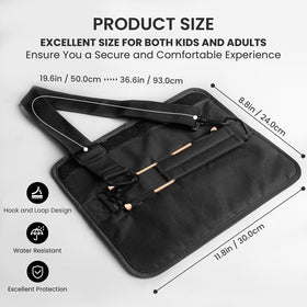 FINGER TEN mini golf bag with ball pouch option adds convenient storage