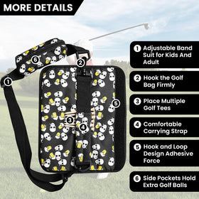 FINGER TEN bag mini showing 3-6 club capacity for quick rounds.