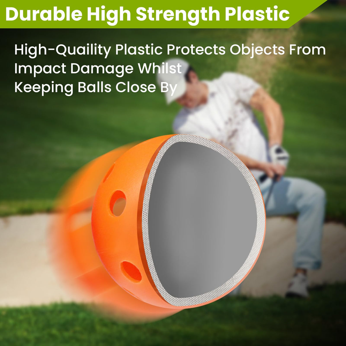 Finger Ten practice ball used for indoor outdoor training with controlled flight.