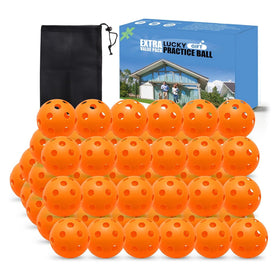 Finger Ten golf practice ball orange pack for safe indoor and outdoor drills.