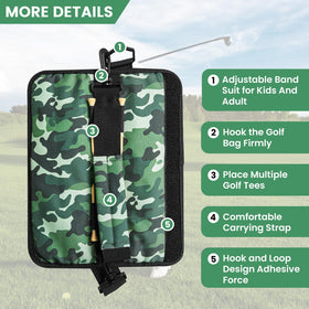 FINGER TEN mini carry bag made of durable canvas for range trips