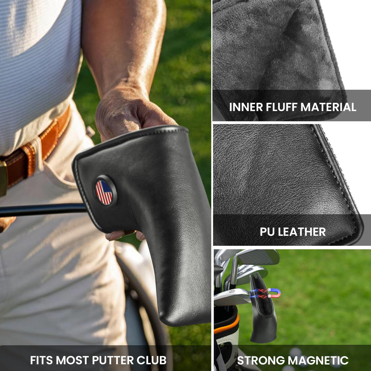 Finger Ten PU leather construction delivers durable protection and a sleek look.