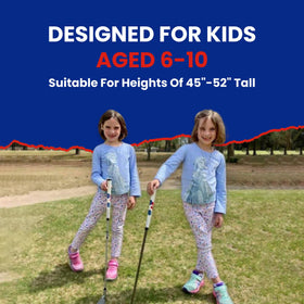 Fingerprints Junior Left-Handed Club F52 – extended reach for taller beginners.
