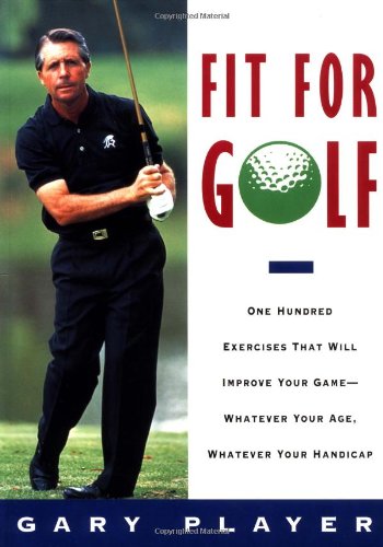 Fireside Fit for Golf book cover showing drills for distance and flexibility.