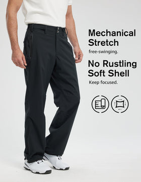 Fit Space Golf Climastorm pants waterproof test image demonstrates 20K waterproof rating.