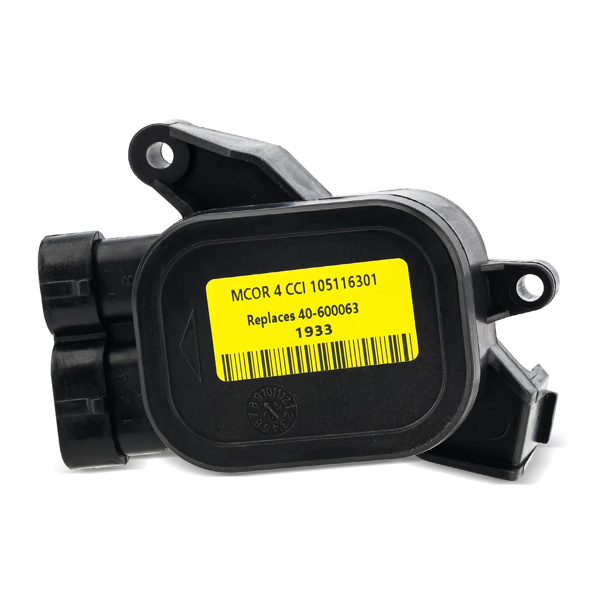 Fit4drive MCOR4 throttle potentiometer front view showing compatibility for Club Car