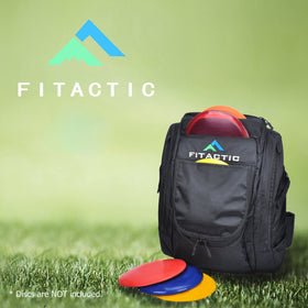 FITactic luxury frisbee bag bottom protection keeps gear stable on uneven ground