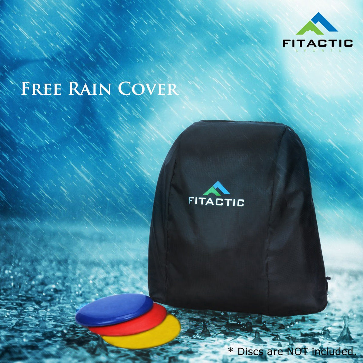 FITactic luxury frisbee bag shoulder and back support enhances comfort during long outings
