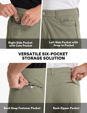 FitsT4 Sports moisture-wicking pants feel cool and dry during play.