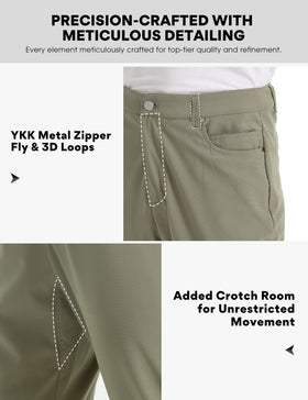 FitsT4 Sports wrinkle-resistant fabric keeps you crisp between rounds.