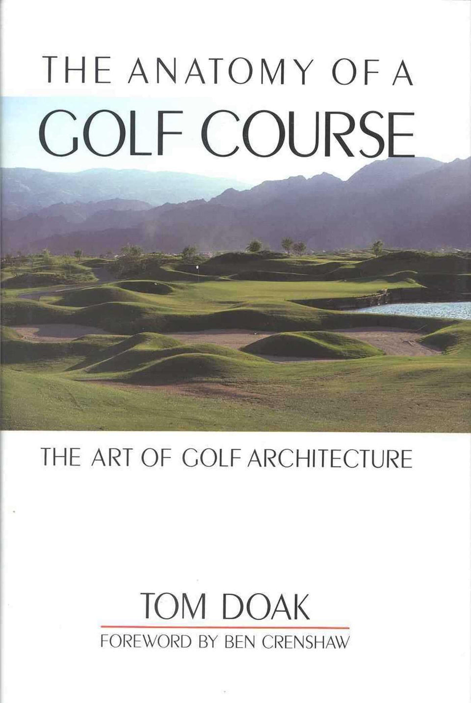 Fitzhenry Whiteside The Anatomy of a Golf Course cover illustrating design concepts