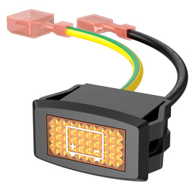 FIXHAWK 48V battery warning light installation on Club Car for quick status check