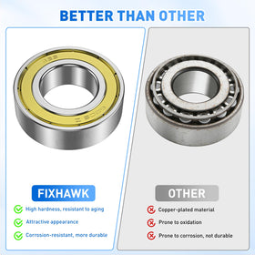 FIXHAWK 25 mm axle bushing ready for precise fit and easy installation