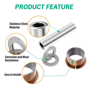 FIXHAWK bushing kit pack laid out for quick servicing