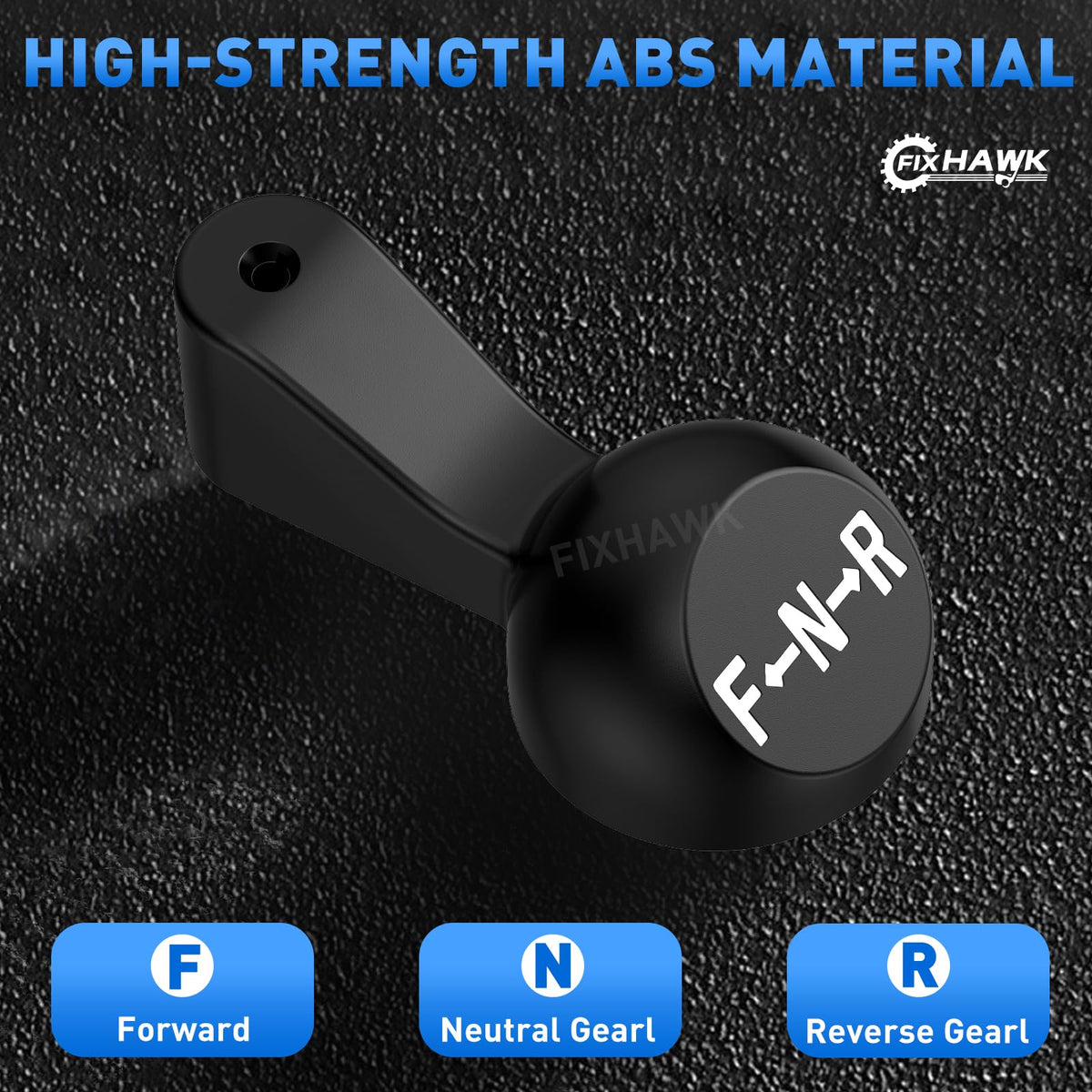 Fixhawk club car ds f-r handle provides secure grip during installation.