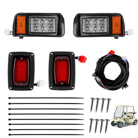 FIXHAWK Club Car DS left LED headlight for enhanced night visibility and safety.