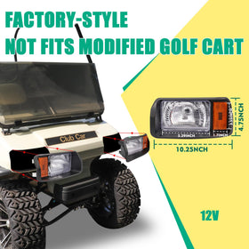 FIXHAWK Club Car DS right headlight ensures even illumination for safer driving