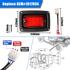 FIXHAWK tail light kit includes left and right lamps for a complete upgrade