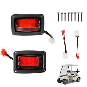 FIXHAWK left Club Car DS tail light for 12V carts with enhanced rear visibility
