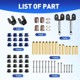 FIXHAWK Club Car DS upper straight bushing supports alignment