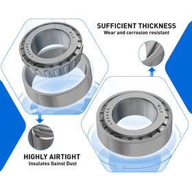 FIXHAWK front hub bearing races for Club Car DS deliver smooth rotation.