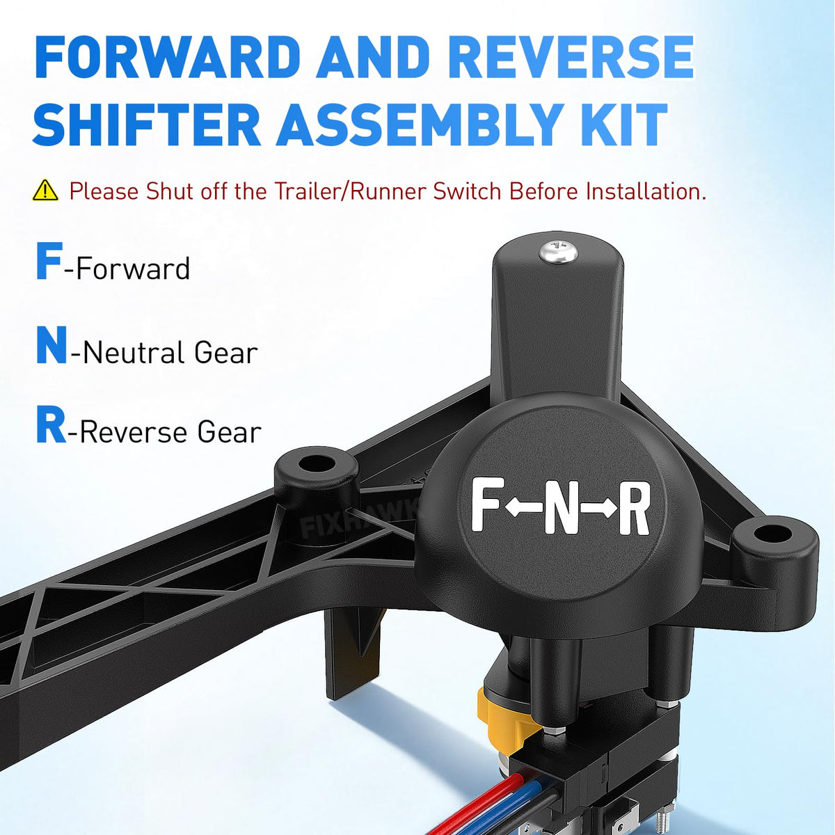 FIXHAWK nuts pack secures mounting for lasting performance on Club Car.