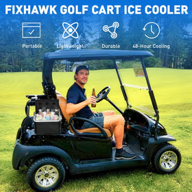 Fixhawk Club Car Onward cooler bracket kit for ready refreshments on the move