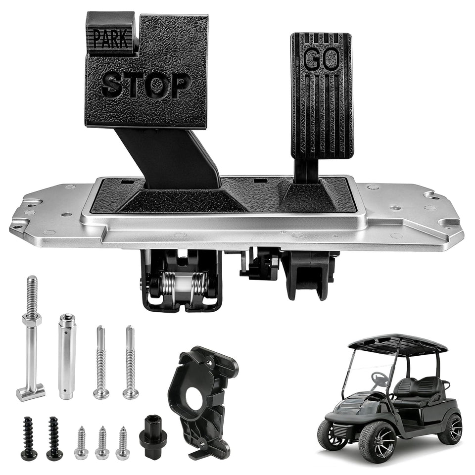 FIXHAWK pedal assembly with conversion kit for Club Car improves smooth acceleration