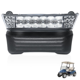 FIXHAWK headlight kit front view for Club Car Precedent, improved night visibility.