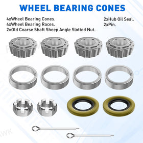 FIXHAWK bearing cones for Club Car DS/Carryall provide durable performance.