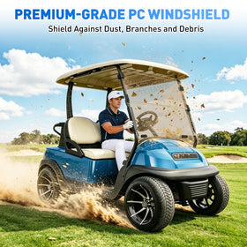 FIXHAWK Club Car Precedent windshield 4mm PC material close-up durability