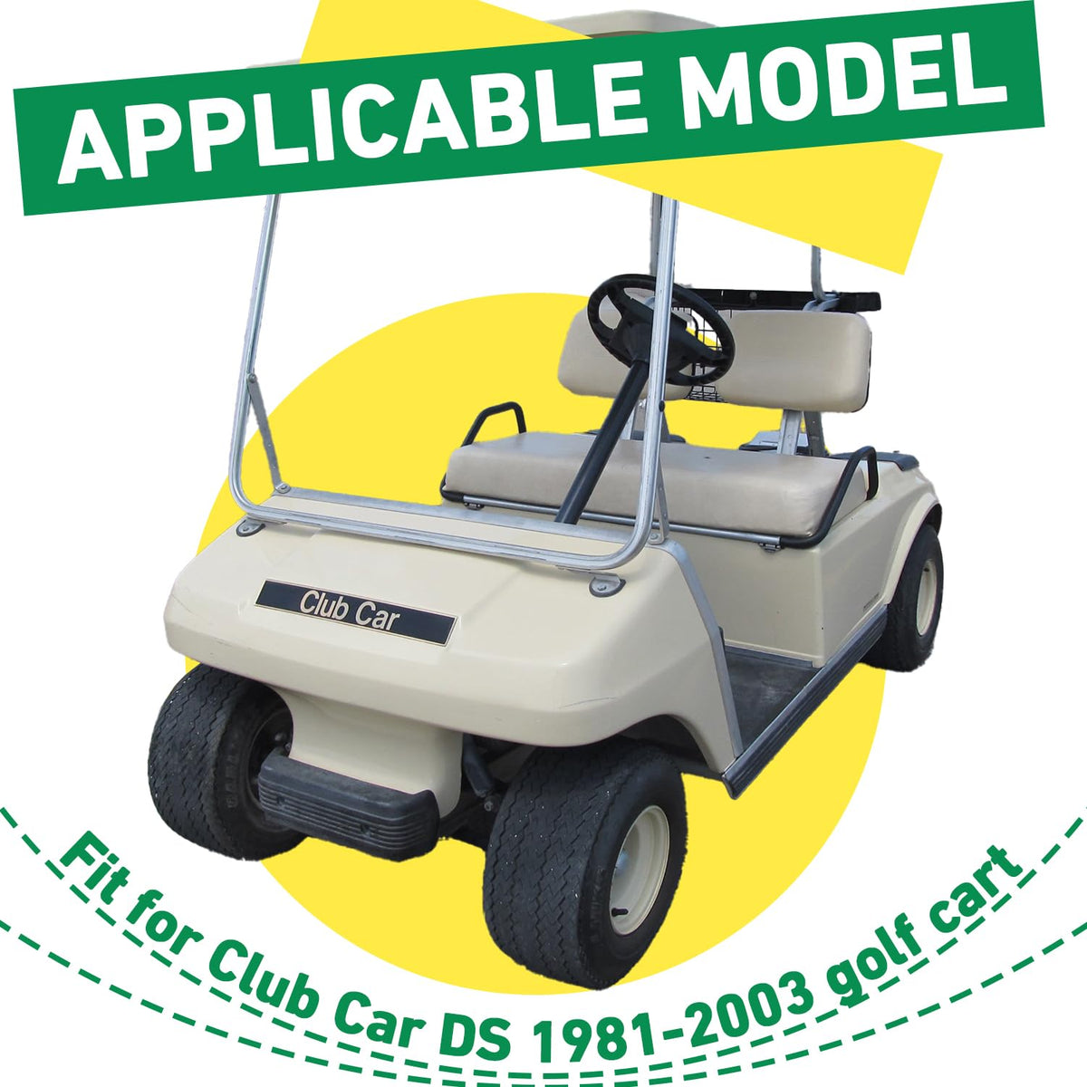FIXHAWK compatibility for 1981-2003 Club Car DS models.