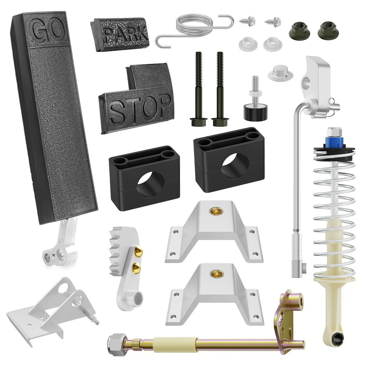 FIXHAWK DS accelerator pedal repair kit assembly enhances pedal response for Club Car DS golf carts