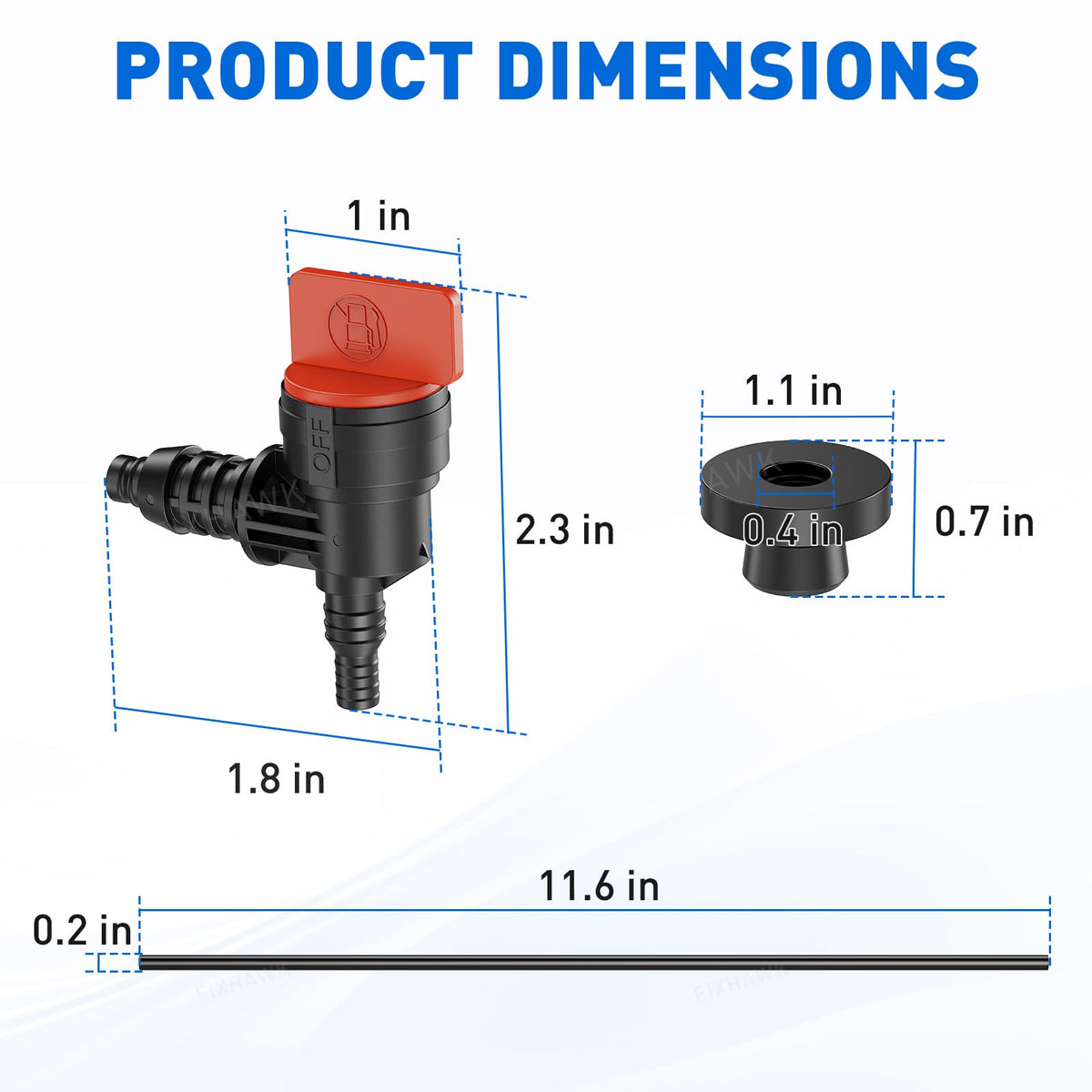 FIXHAWK DS compatibility close-up for Club Car DS models