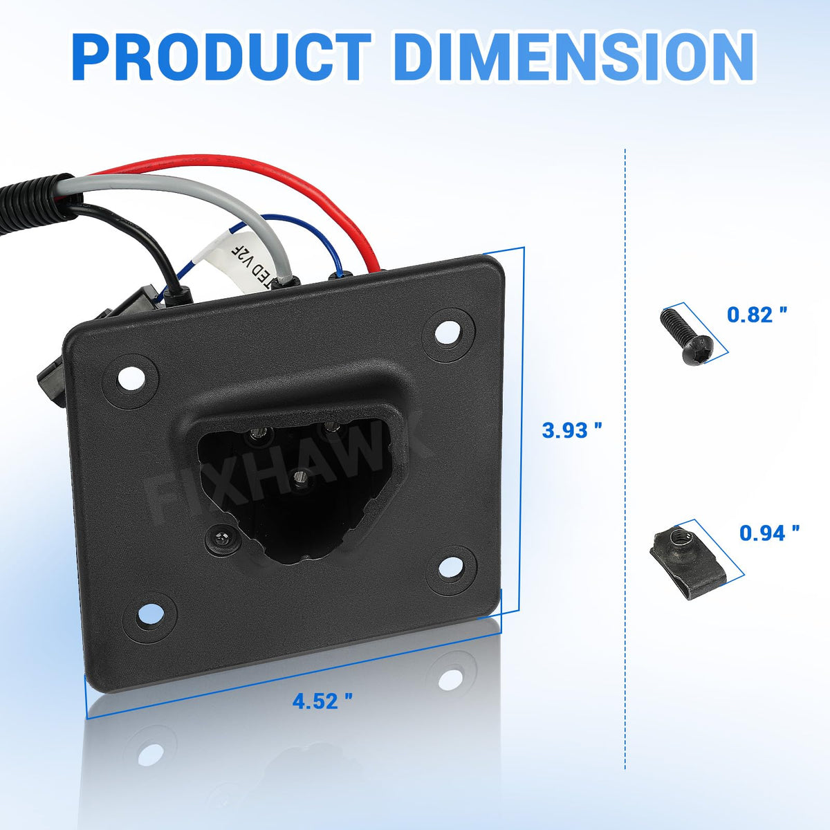 FIXHAWK easy installation guide aligning with original wiring harness.