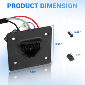 FIXHAWK easy installation guide aligning with original wiring harness.
