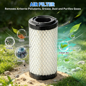FIXHAWK EZGO air filter close-up enhances engine airflow and protection
