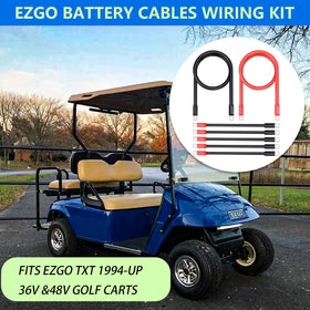 FIXHAWK EZGO battery cables with pure copper cores for strong conductivity