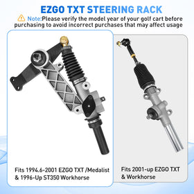 FIXHAWK EZGO TXT steering rack OEM replacement for reliable fit