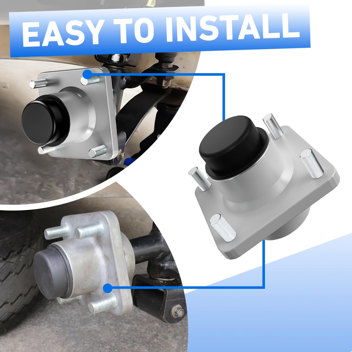FIXHAWK EZGO TXT OEM replacement hub matches original specs