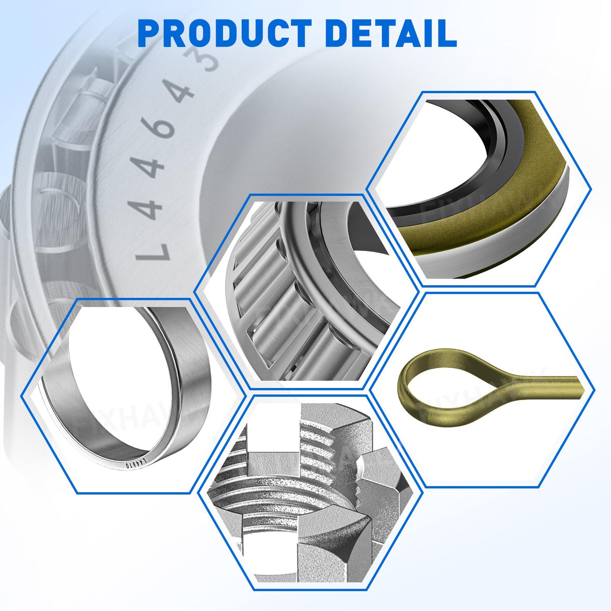 FIXHAWK EZGO TXT wheel bearing races ensure reliable fit