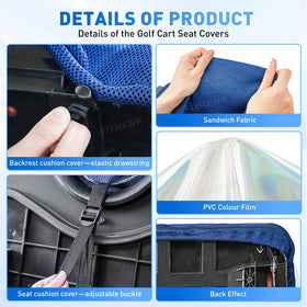 Front-seat FIXHAWK cover is easy to clean and machine washable