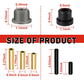 FIXHAWK wheel bearing seat with dust-proof cover for reliable steering control.