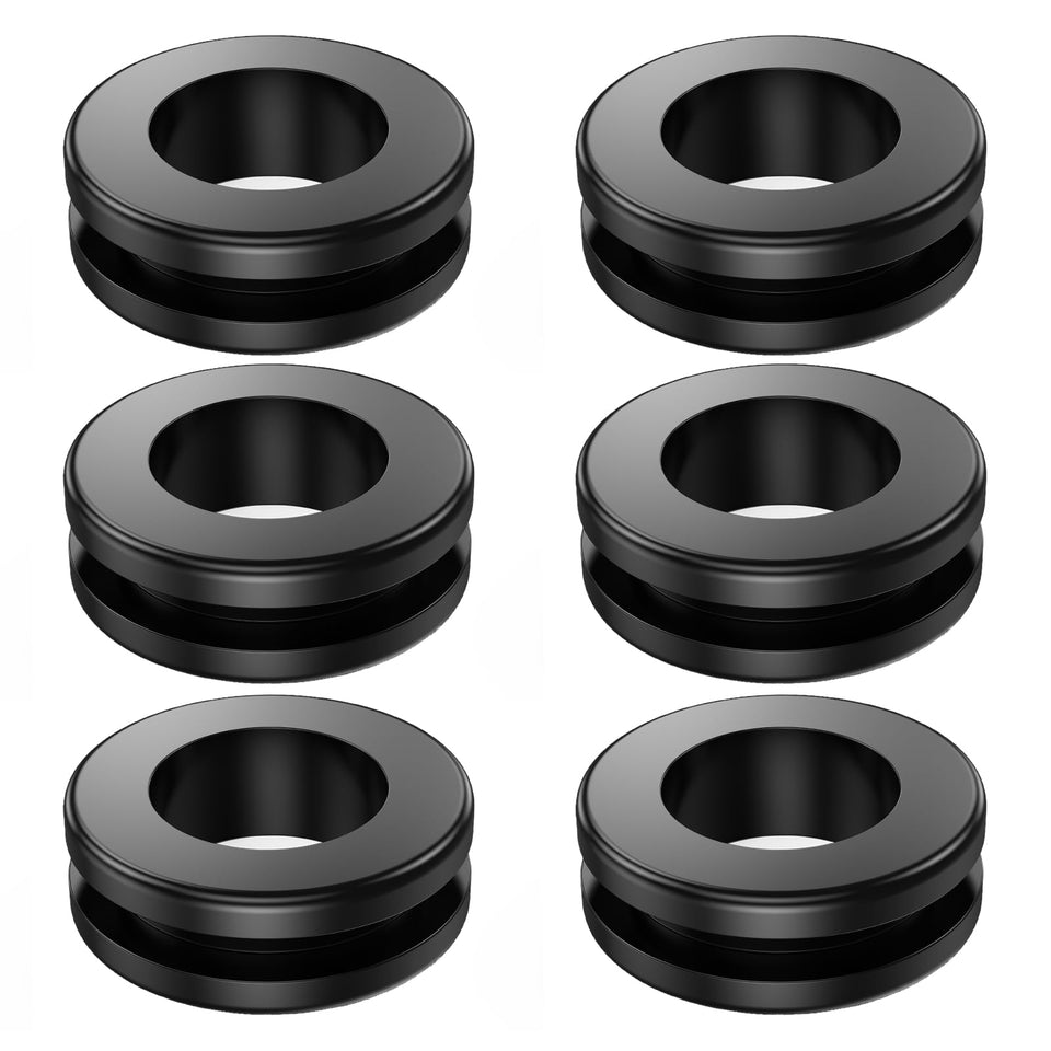 FIXHAWK gas tank vent grommet close-up highlighting nitrile rubber fuel resistance.
